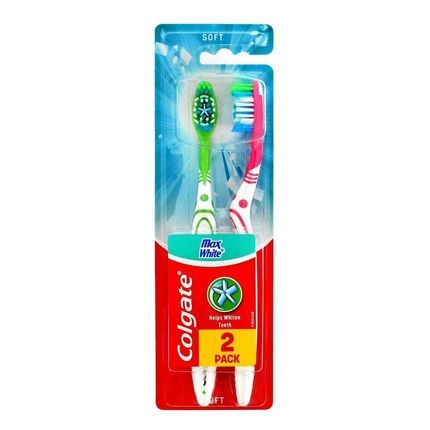 Colgate Max White Soft Toothbrush - Assorted Colors