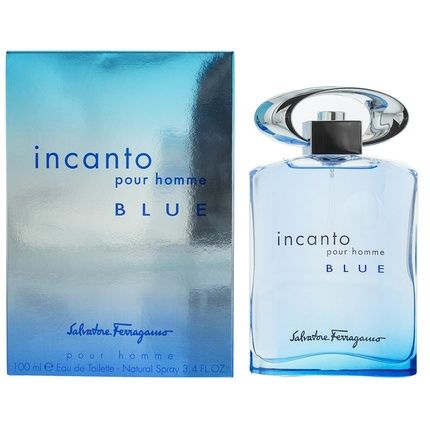 Salvatore Ferragamo Incanto Blue Pour Homme Eau De Toilette 100Ml Spray