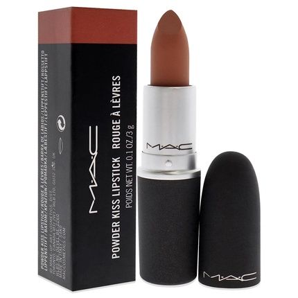Mac Powder Kiss Lipstick 312 Impulsive 0.1 Oz - Image 3