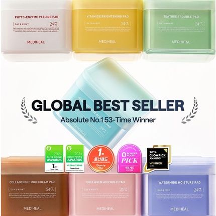 Mediheal Phyto Enzyme Peeling Pad Vegan Face Resurfacing Gauze With Lha