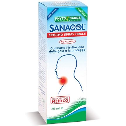 Sanagol Erisimo Alcohol-Free Oral Spray 20Ml