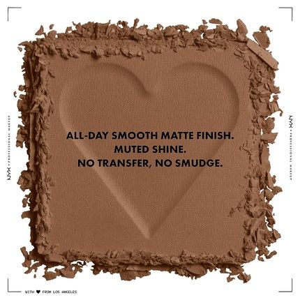 Nyx Professional Makeup Can'T Stop Won'T Stop Mattifying Pressed Powder Deep 0.21 Ounce