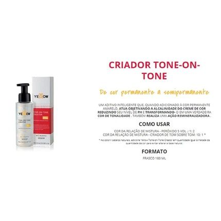 Tone-On-Tone Creator Crystals & Italian Citrus 100Ml Yellow Alfaparf
