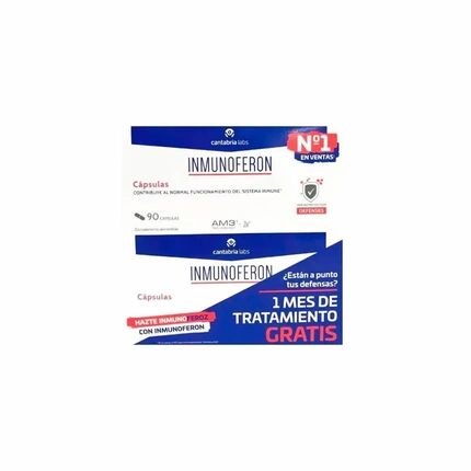 Cantabria Labs Inmunoferon 2X90 Capsules Immune Support Supplement