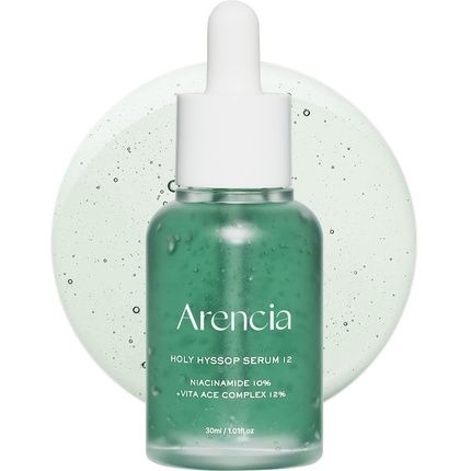 Arencia Hyssop Glow Serum 10 Niacinamide 12 Vitamin A C E
