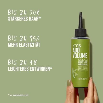 Kms Addvolume Liquid Strengthening Rinse For Fine To Medium Hair - Image 3