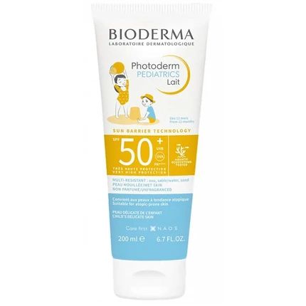 Bioderma Photoderm Pediatrics Milk Spf 50 200Ml Sunscreen