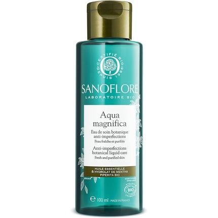 Sanoflore Aqua Magnifica Organic Anti-Imperfections Botanical Liquid Care 100Ml