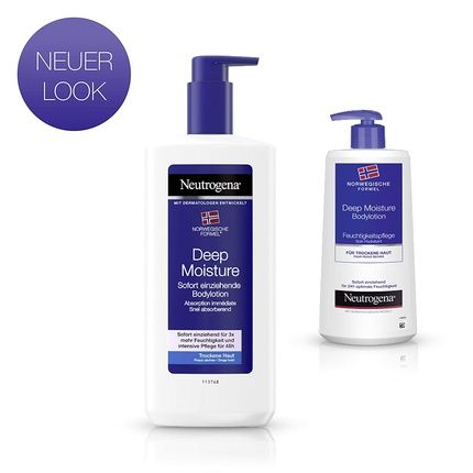 Neutrogena Norwegian Formula Deep Moisture Body Lotion For Dry Skin 400Ml