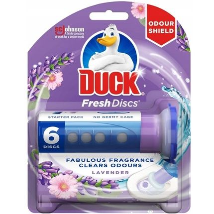Duck Fresh Discs Lavender Gel Toilet Cleaning Discs - 36 Ml