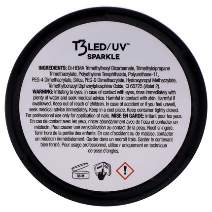 Cuccio T3 Led/Uv Sparkle Gel Keke'S Glitter 28G