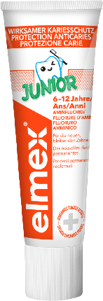 Elmex Children'S Toothpaste Junior 6 To 12 Years 12 Ml