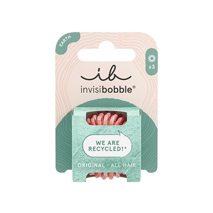 Invisibobble Spiral Hair Bobbles Orange Made Of Recycled Plastic Original