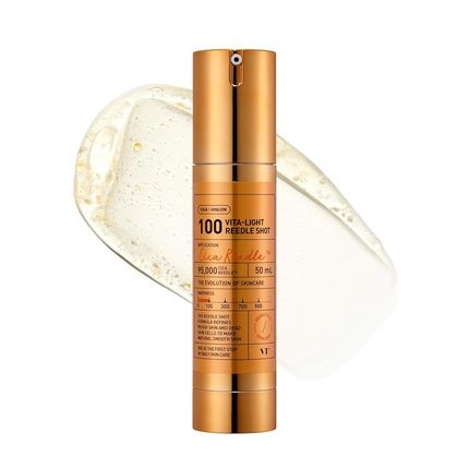 Vt Cosmetics Vita-Light Reedle Shot 100 Serum With Vitamin C Capsules
