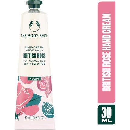Body Shop British Rose Hand Cream 30Ml