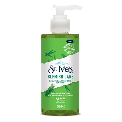 St. Ives Tea Tree Face Cleanser For Blemish Prone Skin 200Ml