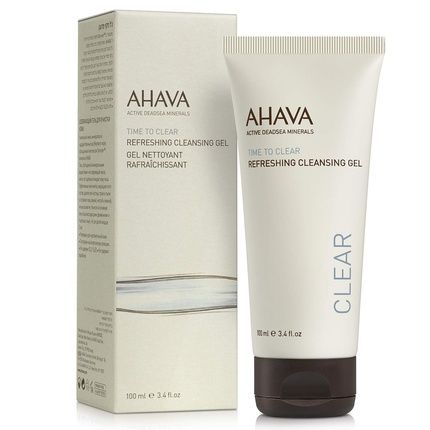 Ahava Refreshing Cleansing Gel Soapless Skin Cleanser And Refresher 3.4 Fl.Oz