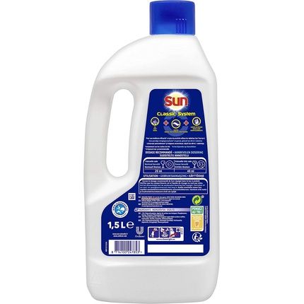 Sun Liquid De Lavage Dishwasher Safe Classic Standard 1.5 L 50 Cans
