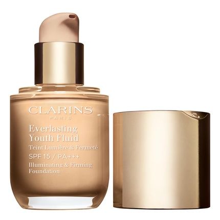 Clarins Everlasting Youth Fluid Foundation Spf 15 112 Amber 30Ml