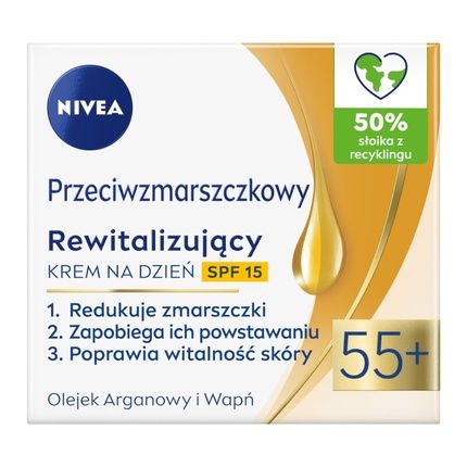 Nivea Anti-Wrinkle Firming Night Cream 55+ 50Ml