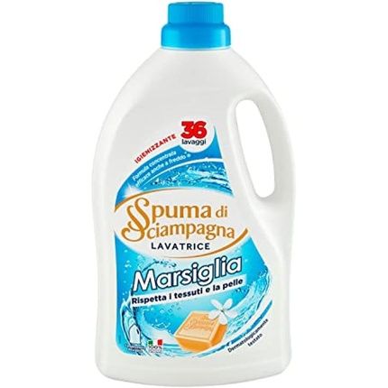 Spuma Di Sciampagna Marseille Liquid Laundry Detergent 1620Ml - 36 Washes