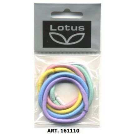 Lotus Hair Elastics Large Assorted Colors