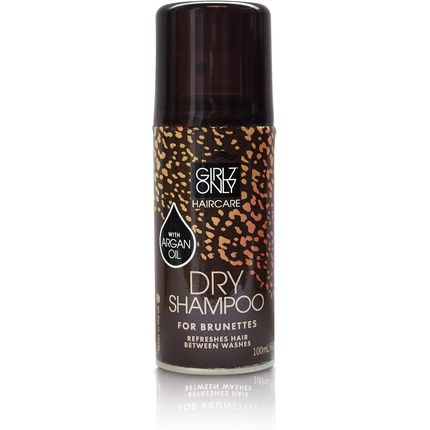 Girlz Only Haircare Dry Shampoo With Argan Oil For Brunette Hair 100Ml