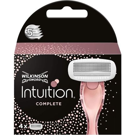 Wilkinson Sword Intuition Complete Women'S Hair Removal Blades Refills - Pack Of 4