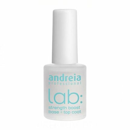 Andreia Strength Boost Base And Top Coat Nail Polish 10.5Ml
