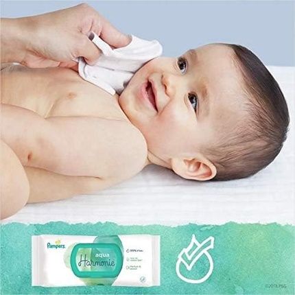 Pampers Aqua Harmonie Wipes 48 Count
