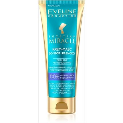 Eveline Cosmetics Egyptian Miracle Foot And Nail Cream Ointment With Beeswax