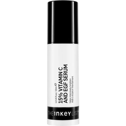 The Inkey List 15% Vitamin C And Egf Serum Intensively Brightens All Skin Types 30Ml