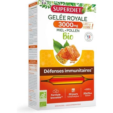 Superdiet Royal Jelly 3000Mg Patented Formula