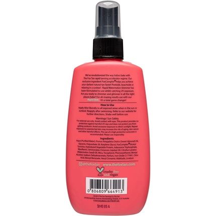 The Fox Tan Rapid Watermelon Mist Shimmer 120Ml
