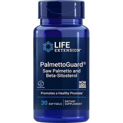 Life Extension Palmettoguard Saw Palmetto & Beta-Sitosterol Supplements For Men 30 Softgels