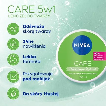 Nivea Gel Face Cream 100Ml - Image 3