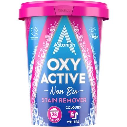 Astonish Oxy Active Non Bio Stain Remover - Removes Stains, Eliminates Odors