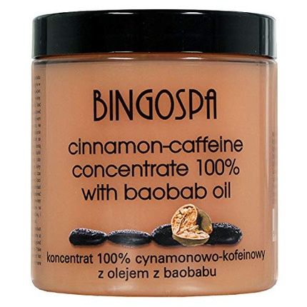 Cinnamon Caffeine Concentrate With Baobab Oil 100% Bingospa