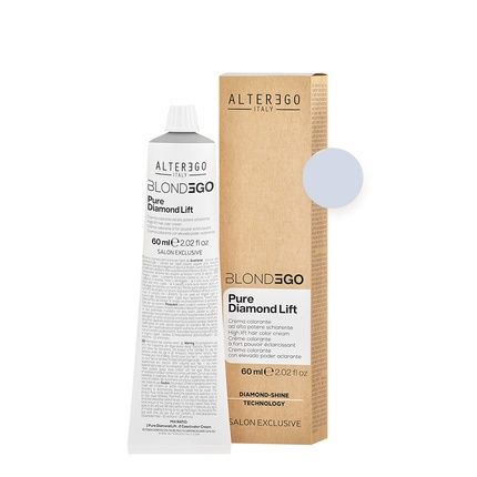 Hair Alterego Blondego Pure Diamond Lift 60Ml Ash Lightening Coloring Cream