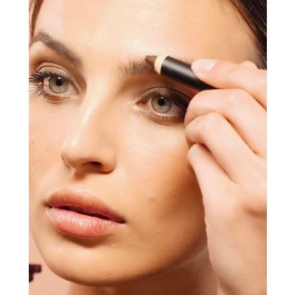 Deborah Milano 24 Hours Brow Fibre Pencil 01 Blonde Eyebrow Pencil With Natural Fibres Waterproof And Durable Fills And Voluminous Eyebrows 0.3G