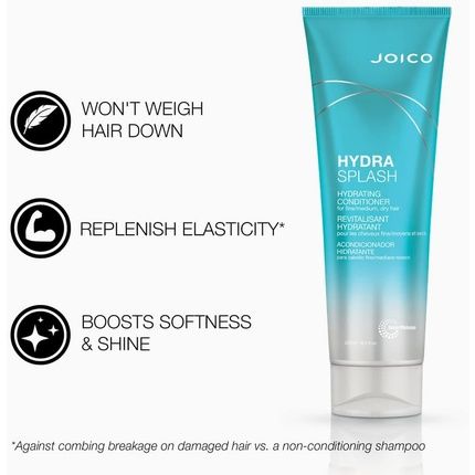 Joico Hydrasplash Hydrating Conditioner For Unisex 251Ml - Image 3