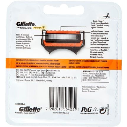 Gillette Proglide Power Men'S Razor Blades 4 Replacement Blades - Image 3