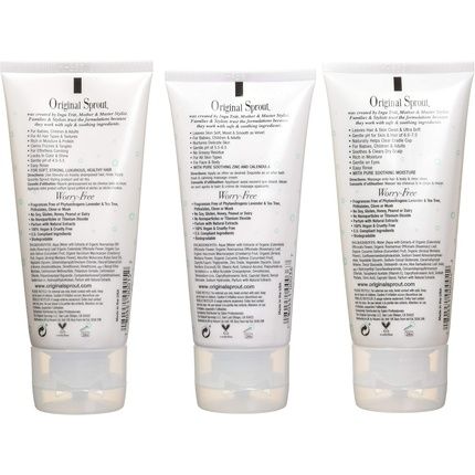 Original Sprout Travel Trio Hair & Body Baby Wash, Conditioner & Baby Cream - Image 3