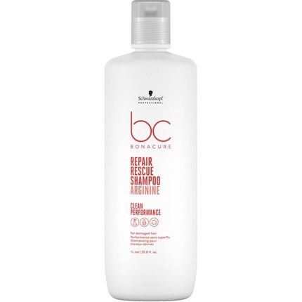 Schwarzkopf Professional Bc Repair Rescue Shampoo For Damaged Hair 1000Ml