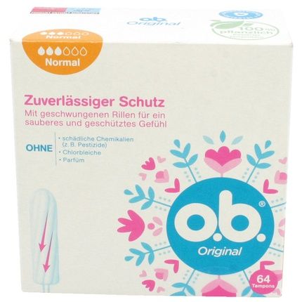 Ob Tampons Normal 64 Pieces