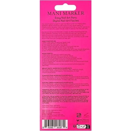 Nails.Inc Neon Mani Marker Trio Pack Of 3