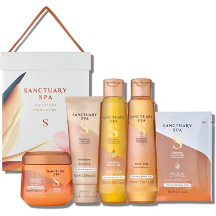 Sanctuary Spa Signature Pamper Hamper Gift Set - Vegan Gift For Women