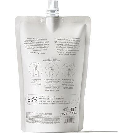 Molton Brown Coastal Cypress & Sea Fennel Fine Liquid Hand Wash Refill 400Ml