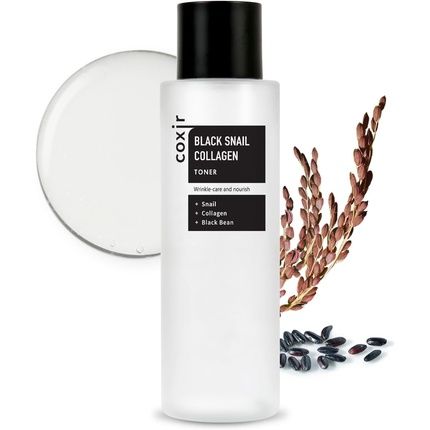 Coxir Black Snail Collagen Toner 150Ml 5.07 Fl.Oz.