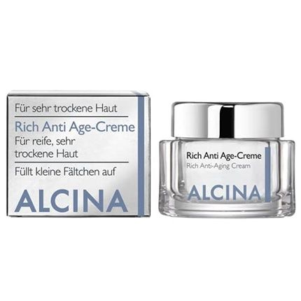 Alcina Rich Anti-Age Cream 250Ml For Dry Skin
